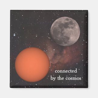 Imã sun, full moon, Nebula