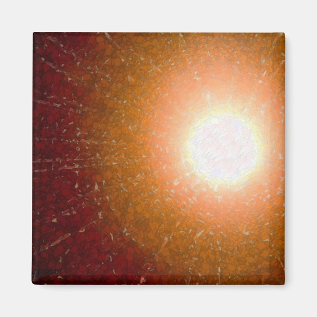 Imã Sun Mosaic (Frente)