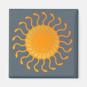 Imã Sun Ornament Design