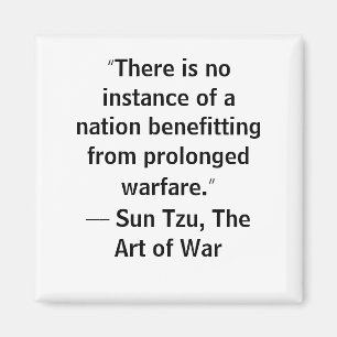 Imã Sun Tzu Art of War cita a guerra da nação