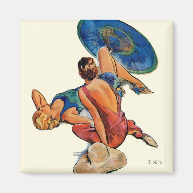 Imã Sunbathers (Frente)