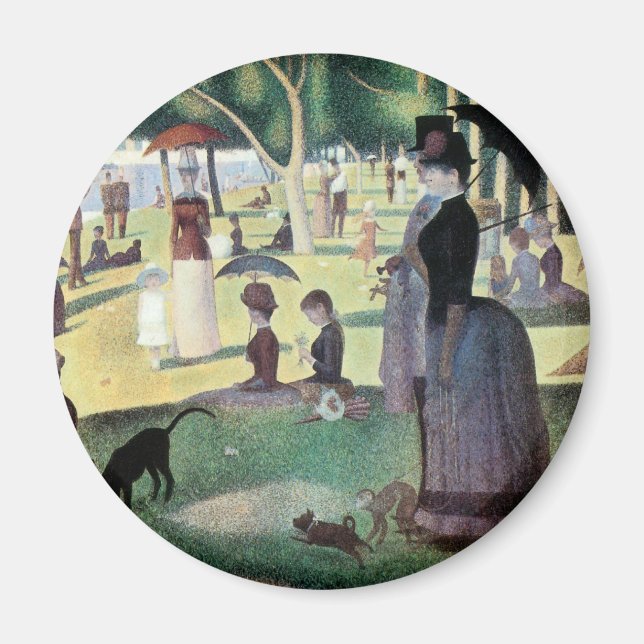 Imã Sunday Afternoon, Island La Grande Jatte by Seurat (Frente)