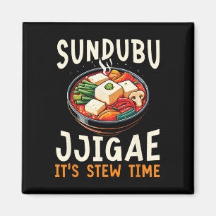 Imã Sundubu Jjigae Comida Asiática Foodie Cozinha Core