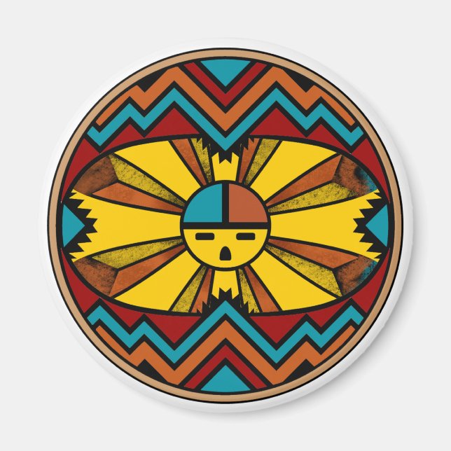 Imã SunFaceRound (Frente)