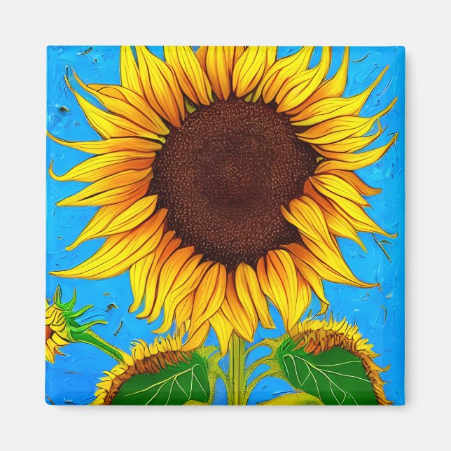 Imã Sunflower, França (Frente)