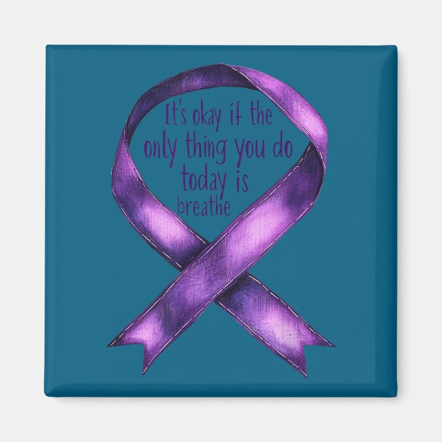 Imã Sunflower Suicide Awareness  (Frente)