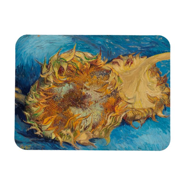 ÍMÃ "SUNFLOWERS 1887", POR VINCENT VAN GOGH (Horizontal)
