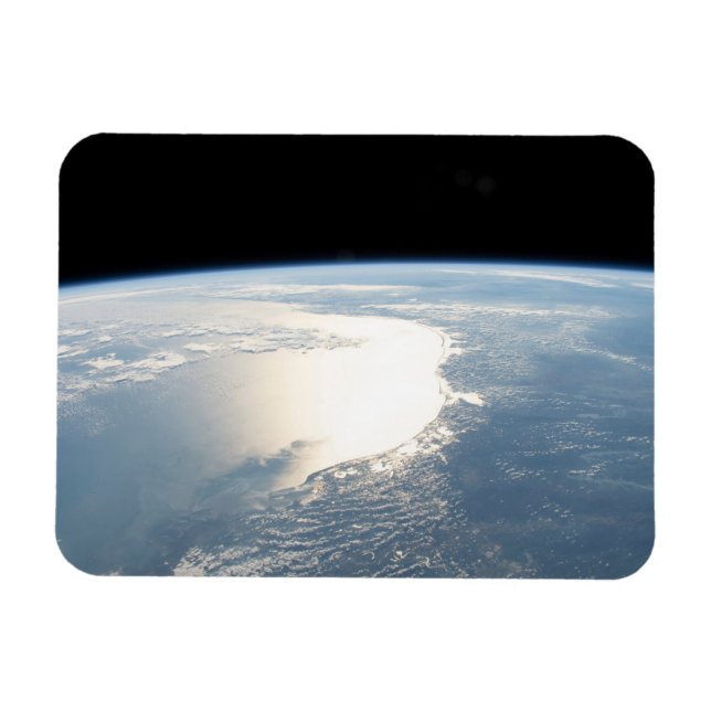 Ímã Sunglint Reflete No Golfo Do México (Horizontal)