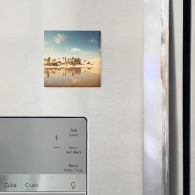 Imã Sunny Desert Oasis (In Situ (Fridge))