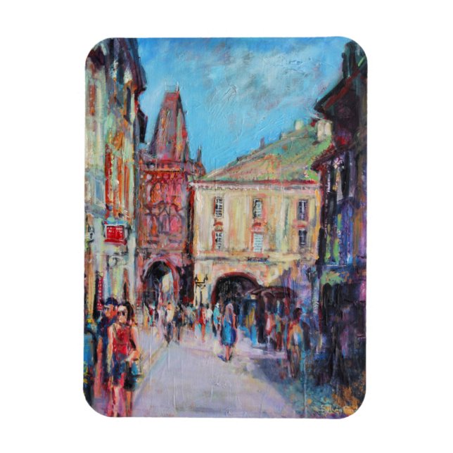 Ímã Sunny Side Praga (Vertical)