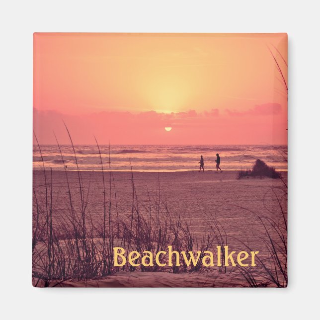 Imã Sunrise Beachwalker (Frente)