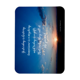 Ímã Sunrise Hoje É Uma Citação Inspiradora De Presente