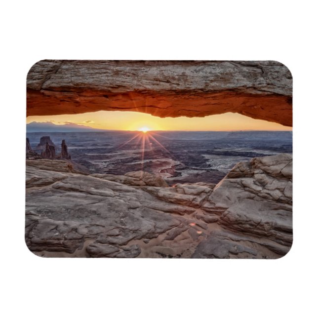 Ímã Sunrise no Arco Mesa, Parque Nacional Canyonlands (Horizontal)