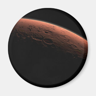 Imã Sunrise no Planeta da Cratera de Gale Marte