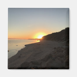 Imã Sunrise sobre o som de Long Island