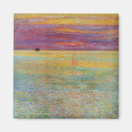 Imã Sunset at Sea (por Childe Hassam)