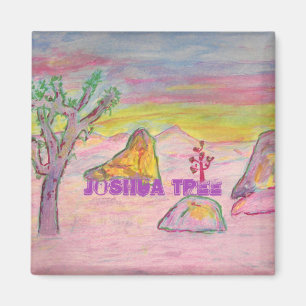 Imã Sunset de Árvore Joshua