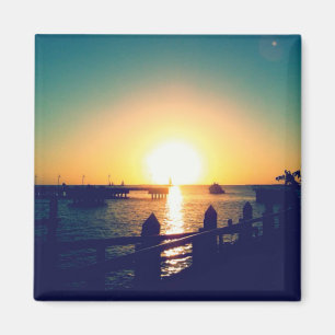 Imã Sunset de inverno em Key West Magnets
