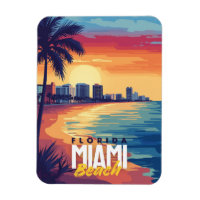 Sunset de Miami Beach | Costeira da Flórida Vibran