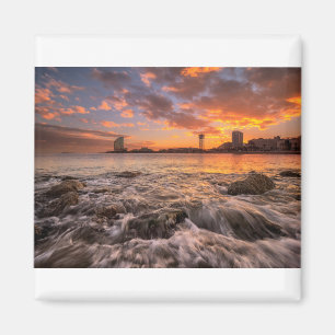 Imã Sunset Em Barcelona