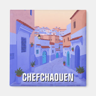 Imã Sunset em Chefchaouen Marrocos Viagem
