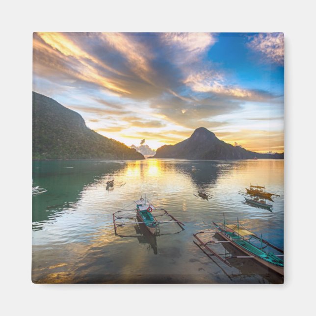 Imã Sunset em El Nido (Frente)