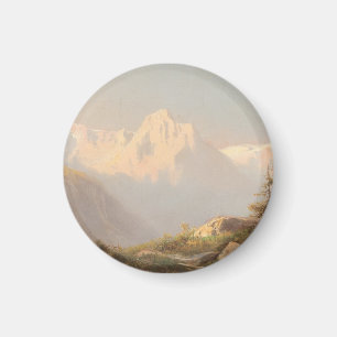 Imã Sunset nas montanhas - Carl Lafite