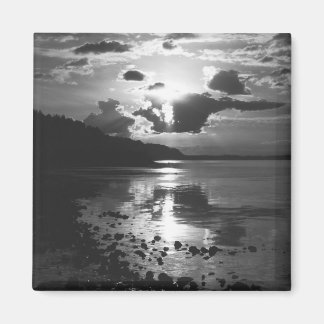 Imã Sunset Negro - Estudo no ímã monocromático