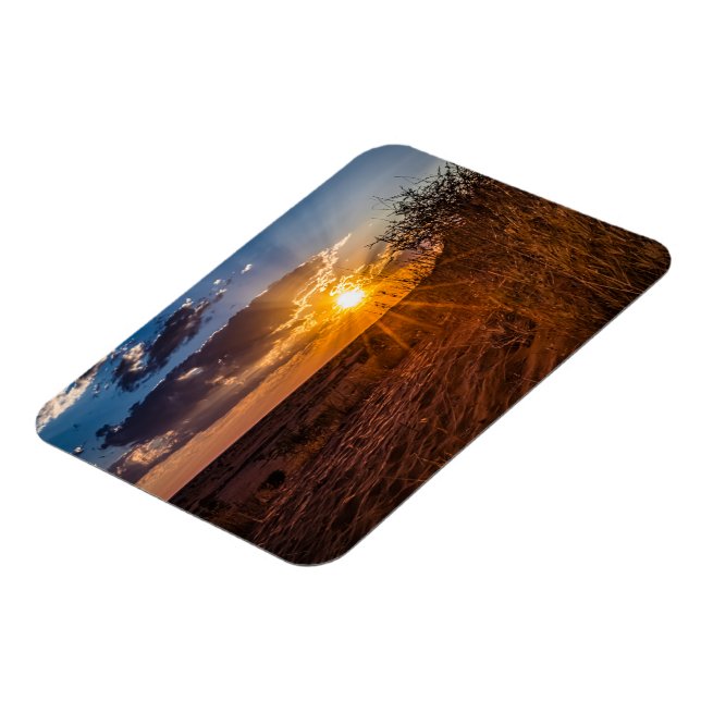 Ímã Sunset no deserto de Kalahari, Namíbia (Left Side)