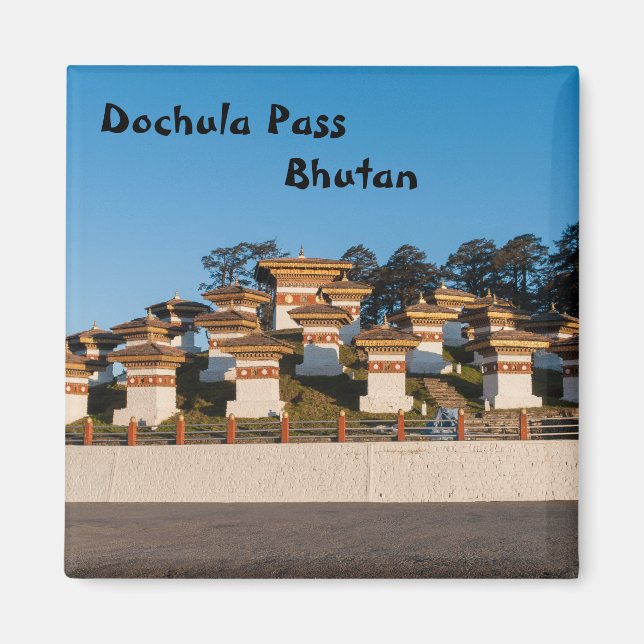 Imã Sunset on Dochula Pass - Butão, Himalaya (Frente)