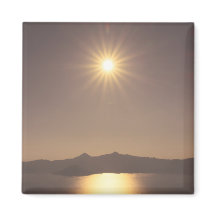 Sunset over Crater Lake