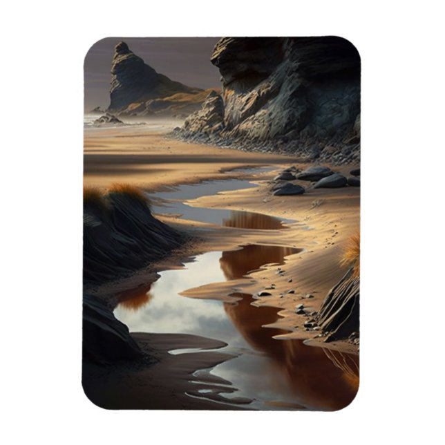 Ímã Sunset Shore (Vertical)
