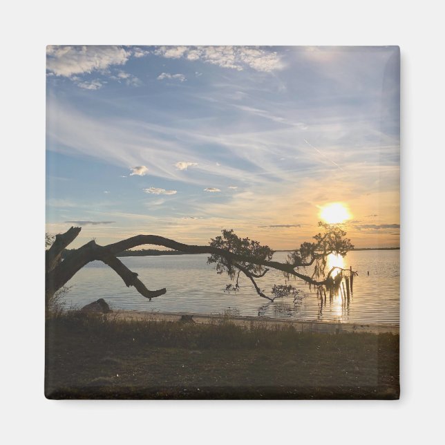 Imã Sunset Sobre East Bay (Frente)