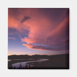 Imã Sunset (Sunset) no Magnet de Hayden Valley