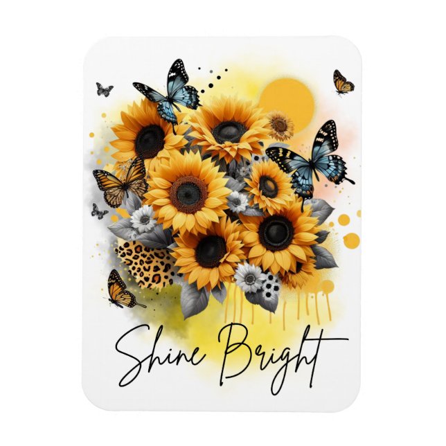 Ímã Sunshine Bloom (Vertical)