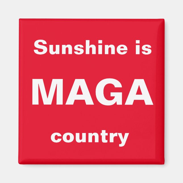 Imã Sunshine é o país da MAGA (Frente)