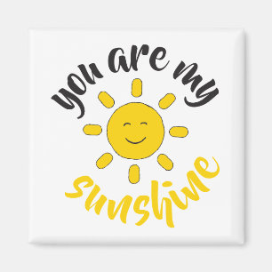 Imã Sunshine Fun Sunshine Baby Você é meu Sol