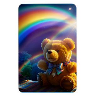 Ímã Sunshine Rainbow Teddy Bear Wonderland