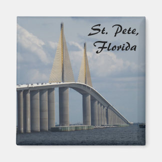Imã Sunshine Skyway Bridge Florida Magnet