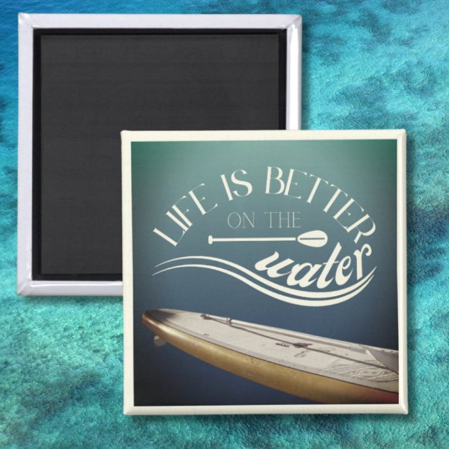 Imã SUP se levante remarrando decoração (Criador carregado)