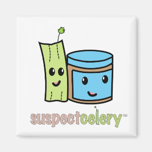 Imã SupectCelery™ BFF Celery + manteiga de amendoim