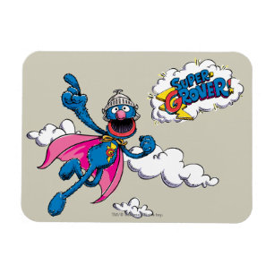 Ímã Super Grover Antigo