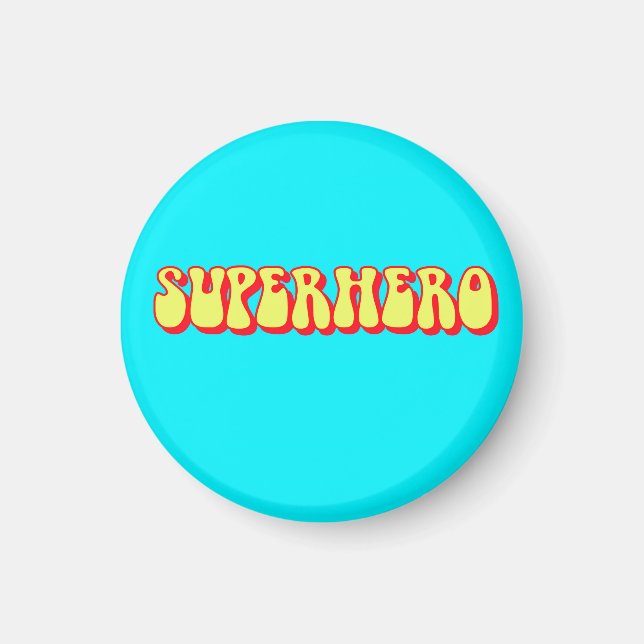 Imã Super-herói (Frente)