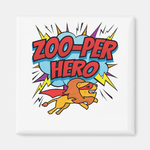 Imã Super-herói do Zookeeper