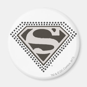 Imã Super-Homem  É hora do show!Logo