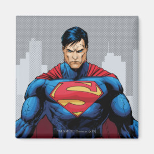 Imã Super-homem em pé