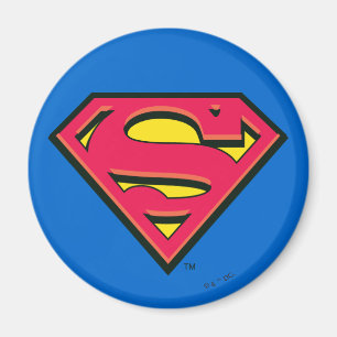 Imã Super-Homem Logotipo clássico