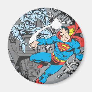 Imã Super-homem luta contra o Brainiac