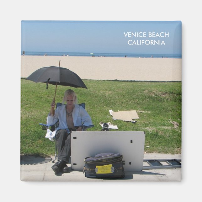 Imã Super Legal Venice Beach Magnet! (Frente)