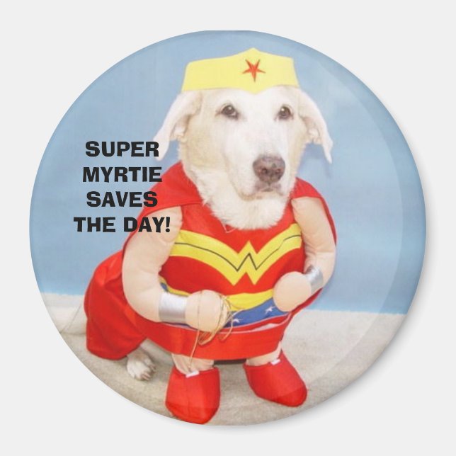 IMÃ SUPER MYRTIE SALVA O DIA! (Frente)